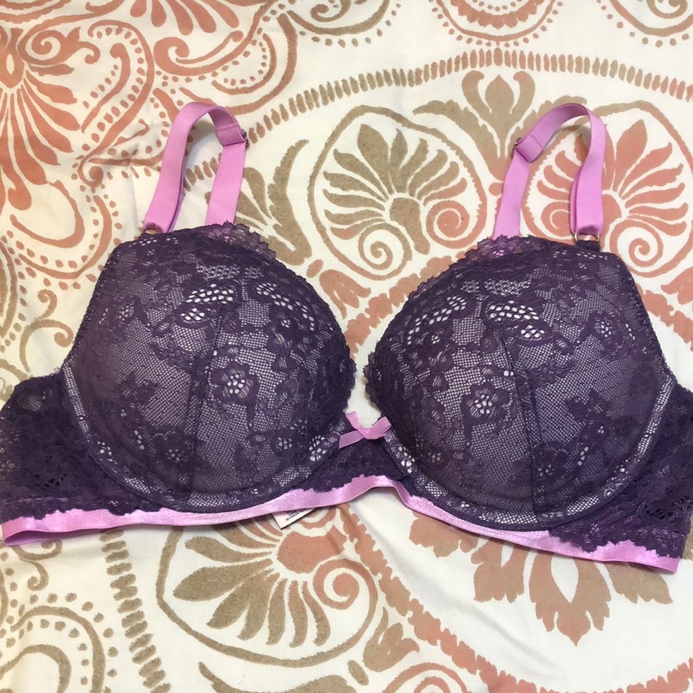 Purple and light purple Victoria Secret Bra